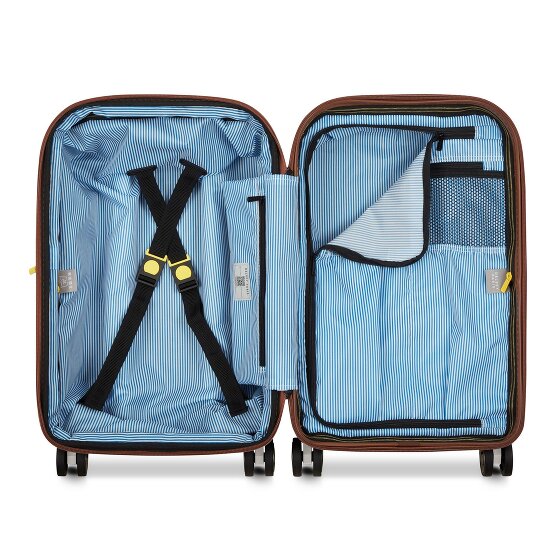 Delsey Paris Carrousel 2 4 ruote Carrello della cabina 55 cm con piega di espansione