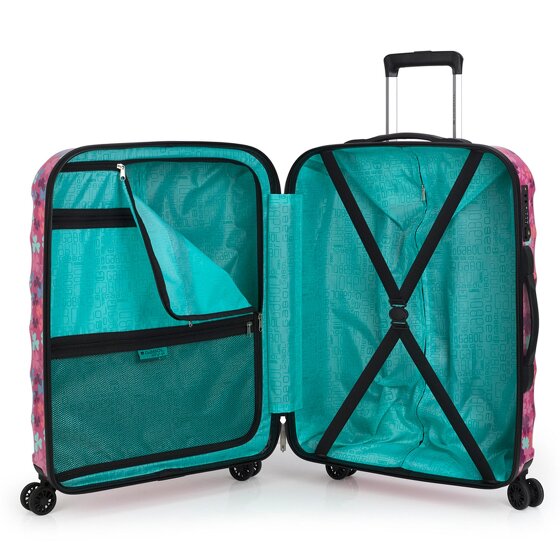 Gabol Clover 4 ruote Carrello M 66 cm