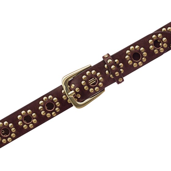 b.belt Cintura con borchie Vera Pelle