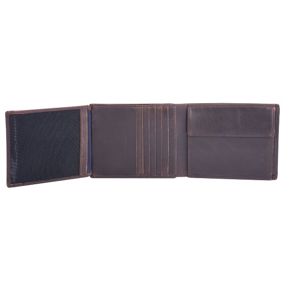 Maître Birkheim Gandolf Portafoglio Protezione RFID Pelle 12.5 cm