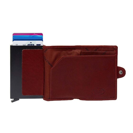 The Chesterfield Brand Albury Custodia per carta di credito Protezione RFID Vera Pelle 7 cm