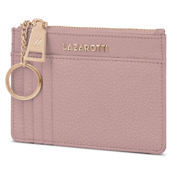 Lazarotti Bologna Portachiavi in pelle 11,5 cm con scomparto per air tag