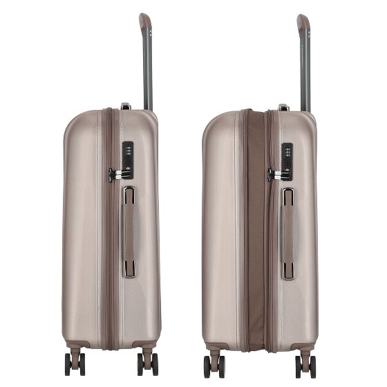 Polestream Moonrock 4 ruote Carrello 69 cm con piega di espansione