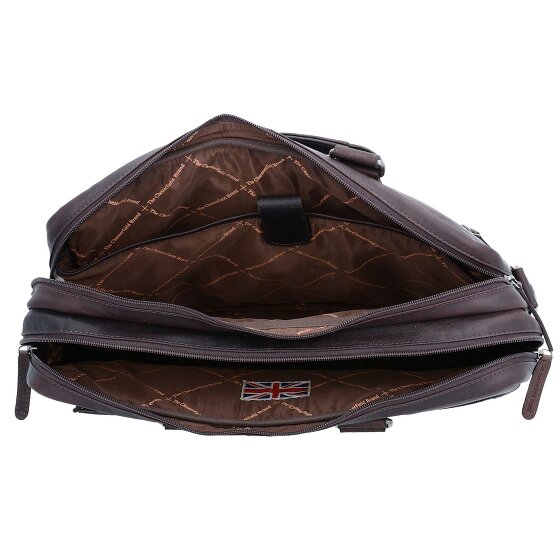 The Chesterfield Brand Wax Pull Up Valigetta Pelle 40 cm Scomparto per laptop