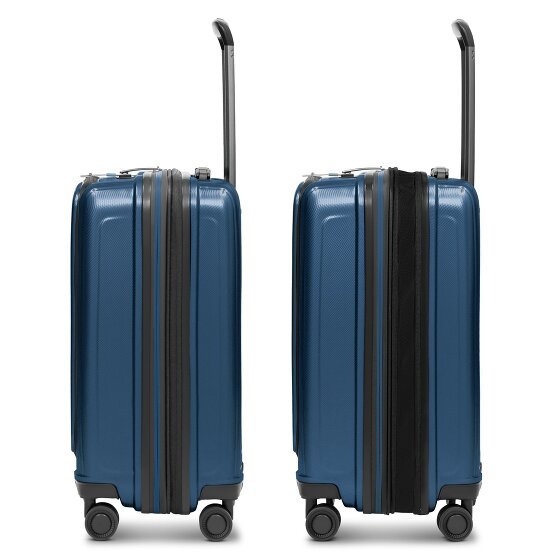 Redolz Essentials 14 4 ruote Carrello della cabina S 55 cm Scomparto per laptop con piega di espansione