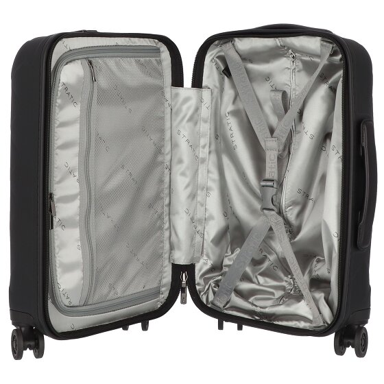 Stratic Leather & More 4 ruote Carrello della cabina 55 cm Scomparto per laptop