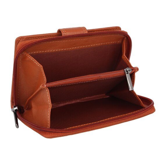 mano Donna Giulia Portafoglio Vera Pelle 13 cm