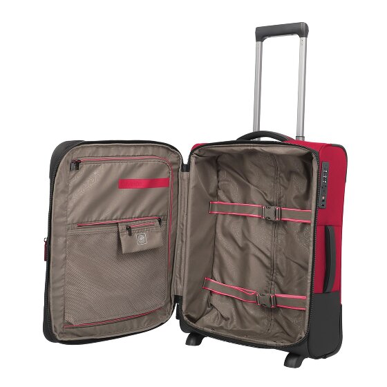 Travelite Crosslite 5.0 2 ruote Carrello della cabina 54 cm