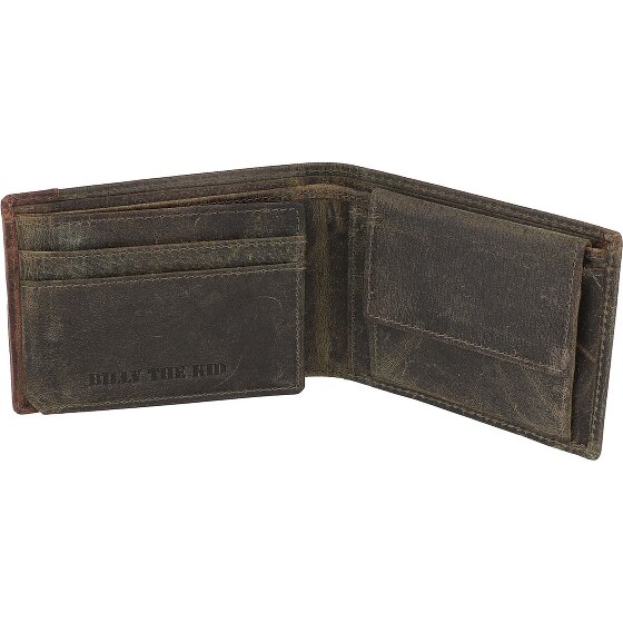 Billy the Kid Portafoglio Hunter RFID in pelle 12 cm