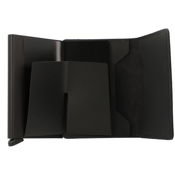 Secrid Slimwallet Custodia opaca per carte di credito Portafoglio RFID in pelle 6,5 cm