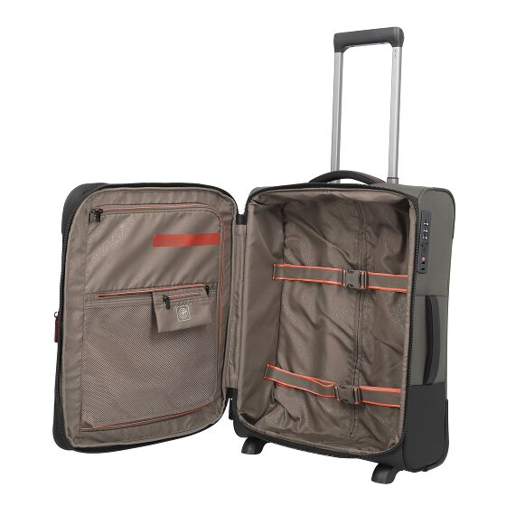Travelite Crosslite 5.0 2 ruote Carrello della cabina 54 cm