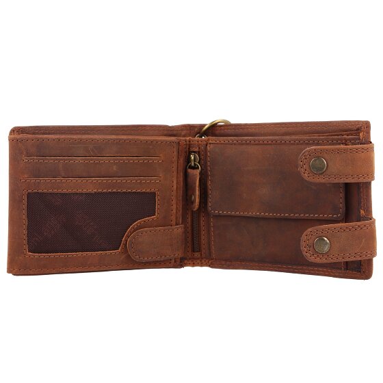 Greenland Nature Montenegro Portafoglio RFID in pelle 12 cm