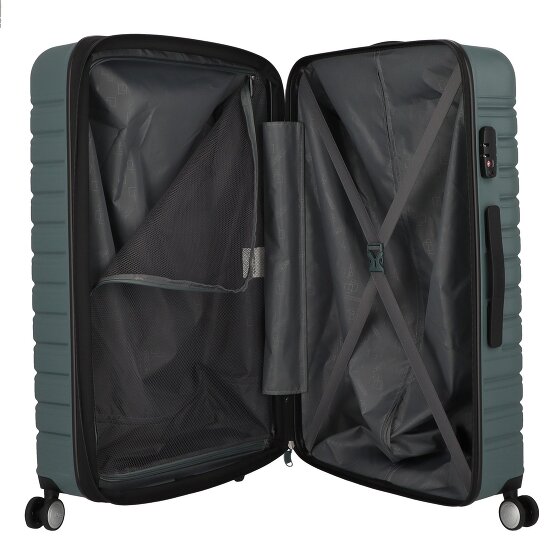 American Tourister Flashline 4 ruote Carrello 78 cm con piega di espansione