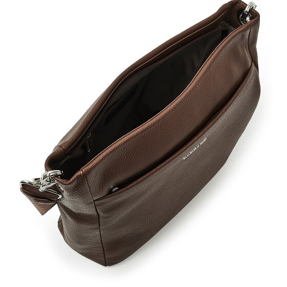 Mandarina Duck Mellow Leather Borsa a tracolla Vera Pelle 30 cm