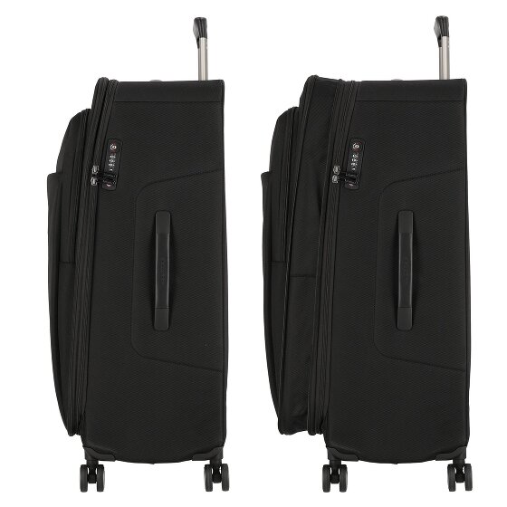 Piquadro Brief 4 ruote Carrello 78 cm con piega di espansione