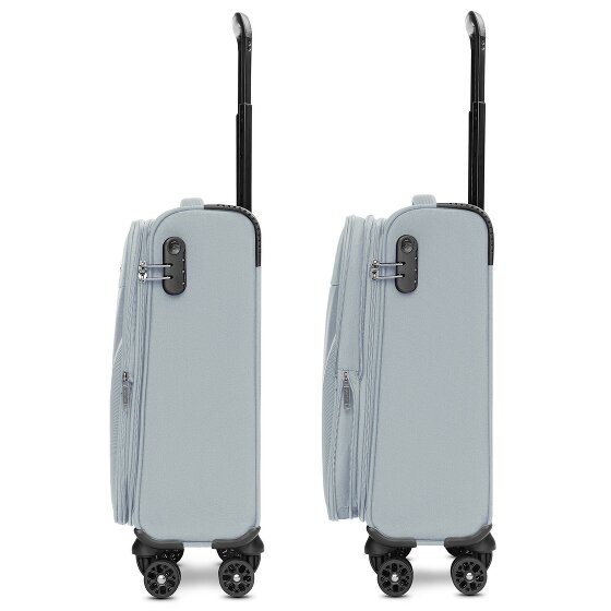Stratic taska Trolley cabina a 4 ruote S 55 cm con piega a espansione