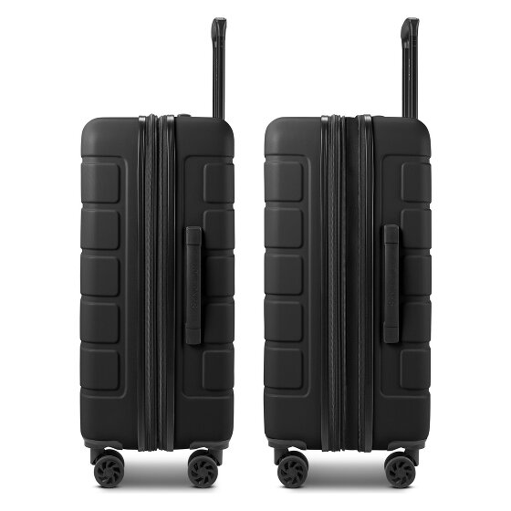 Saxoline Miami 4 ruote Carrello M 65 cm con piega di espansione