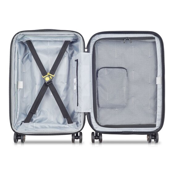 Delsey Paris Shadow 5.0 Trolley da cabina a 4 ruote Scomparto per laptop da 55 cm con piega a espansione