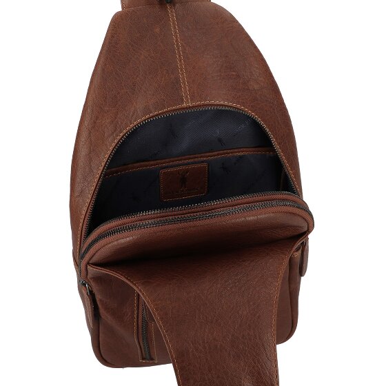 Jack Kinsky Porto 12 borsa a tracolla in pelle 38 cm