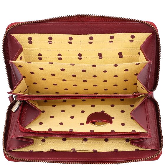 Esquire Portafoglio Perù RFID in pelle 19 cm