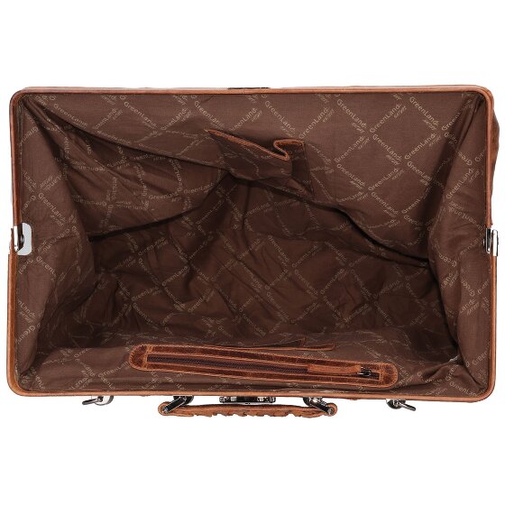 Greenland Nature Montana Weekender Borsa da viaggio RFID in pelle 51 cm