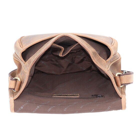 Greenburry Borsa da caccia vintage Borsa a tracolla in pelle 30 cm