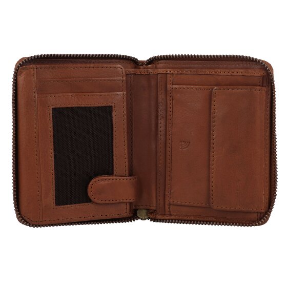 Greenburry Colombiana Portafoglio Protezione RFID Pelle 10.5 cm