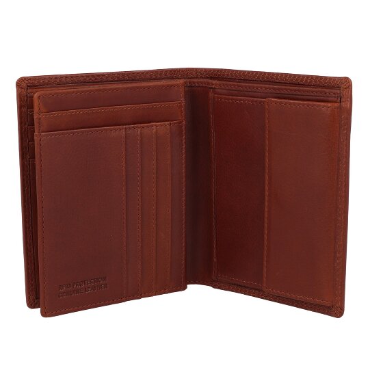 Greenburry Vintage Portafoglio Protezione RFID Pelle 10 cm