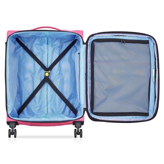 Delsey Paris x United Colors of Benetton BE Trolley a 4 ruote da 65 cm con piega ad espansione