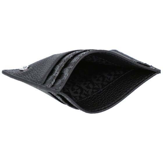 AIGNER Porta carte di credito con logo in pelle 10 cm