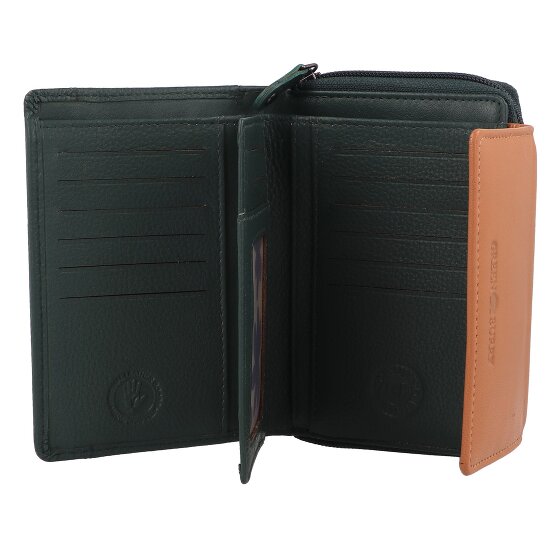 Greenburry Nappa Portafoglio Protezione RFID Pelle 14 cm