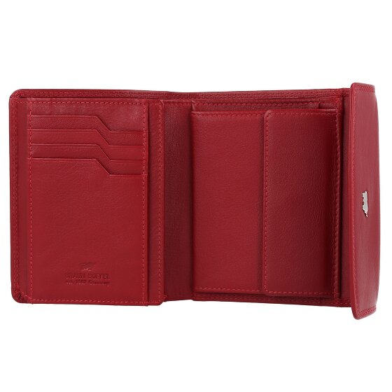 Braun Büffel Portafoglio Golf Secure RFID in pelle 12,5 cm