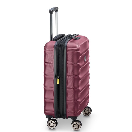 Delsey Paris Meteor 4 ruote Carrello della cabina 55 cm con piega di espansione