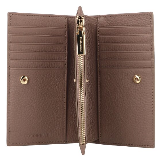 Coccinelle Metallic Portafoglio Protezione RFID Pelle 16 cm