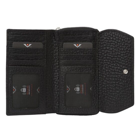 Voi Hirsch Portafoglio Protezione RFID Pelle 16.5 cm