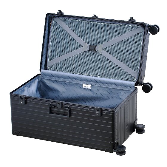 Aleon Carrello Traveler International a 4 ruote in Alluminio, 77 cm