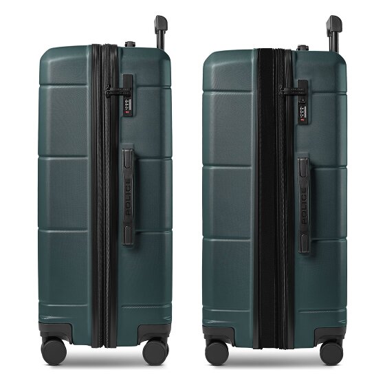 Police London 4 ruote Carrello 74 cm espandibile