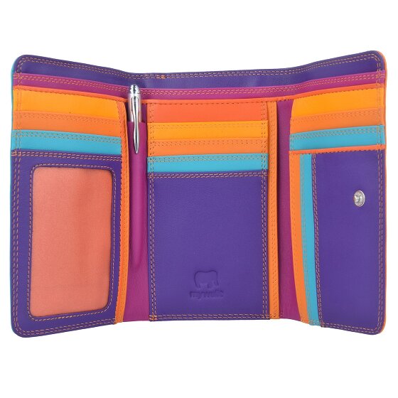 Mywalit Portafoglio trifoglio medio I in pelle 14 cm