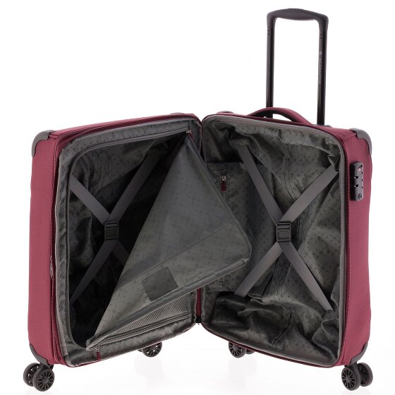 Gladiator 4700 4 ruote Carrello della cabina 55 cm con piega di espansione