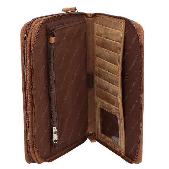 Greenburry Cartella a disco in pelle vintage 24 cm