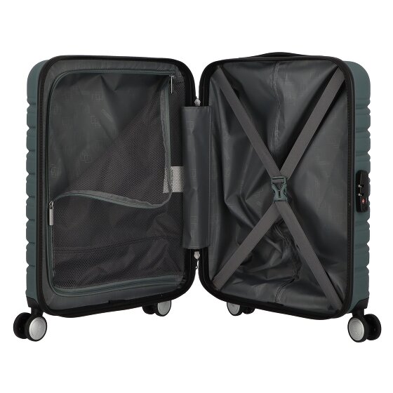 American Tourister Flashline 4 ruote Carrello della cabina 55 cm