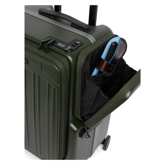 Piquadro PQ-Light 4 ruote Trolley cabina 55 cm Vano porta PC