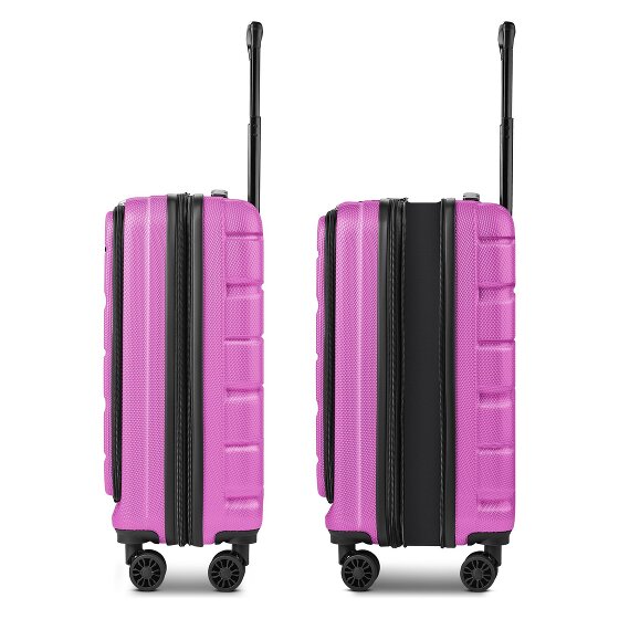 Franky Munich 4.0 4 ruote Trolley cabina 55 cm Vano porta PC espandibile