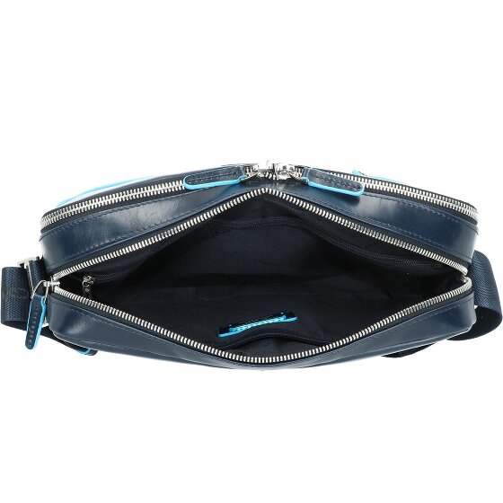 Piquadro Cartella quadrata blu 22 cm