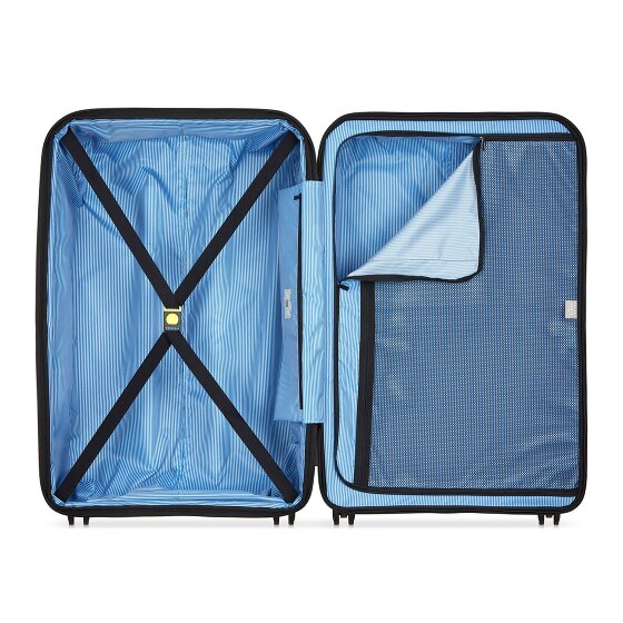 Delsey Paris Lutece Se 4 ruote Carrello 79 cm con piega di espansione