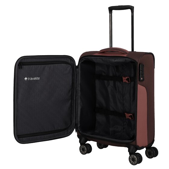 Travelite VIIA Carrello cabina a 4 ruote 55 cm