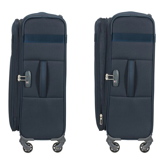 Samsonite Citybeat 4 ruote Carrello 66 cm con piega di espansione