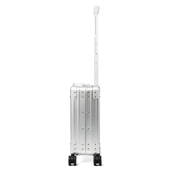 Aleon Trolley cabina Business a 4 ruote in Alluminio, 42 cm, con scomparto per laptop