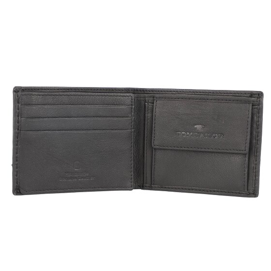 Tom Tailor Portafoglio Kai RFID in pelle 10 cm