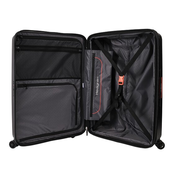 Hedgren Comby Grip L Exp 4 ruote Carrello L 74 cm espandibile